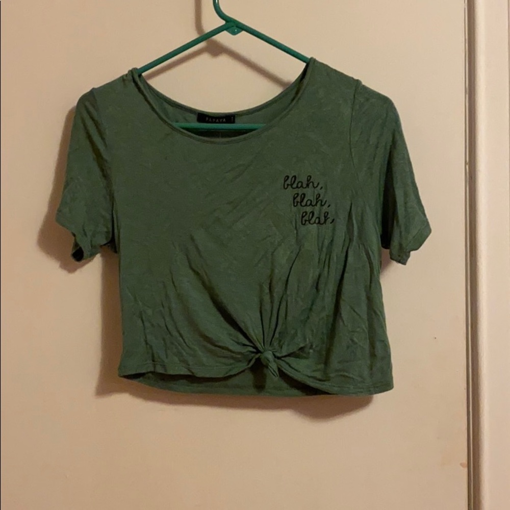 Papaya  green top